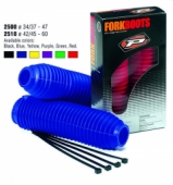 Пыльники вилки гофрированные Progrip 2510 Blue Гофры передних амортизаторов Progrip 2510 Blue