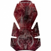 Наклейка на бак Sportech Tech Night