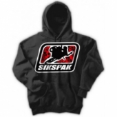 Мототолстовка Sikspak Ama Hood Black M