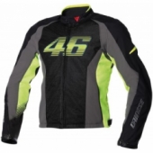 Мотокуртка Dainese G. VR46 Air Black-Anthracite-Green 48