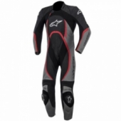 Мотокомбинезон кожаный Alpinestars Orbiter Black-Grey-Red 54