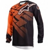 Джерси Alpinestars RACER JERSEY ORANGE-BLACK S (2013)