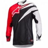 Кроссовая футболка (джерси) Alpinestars Techstar Black-Red S