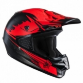 Мотошлем HJC CSMX II Graffed MC1SF Black-Red M