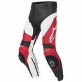 Мотоштаны кожаные Alpinestars Track Leather Red 50