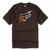 Футболка FOX Opposites Attract s/s Tee Dark Brown M