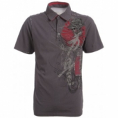 Рубашка FOX Inked s/s Polo Charcoal S