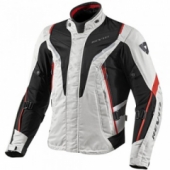 Мотокуртка Revit VAPOR текстиль Silver-Red L