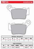 Колодки тормозные дисковые FERODO FDB2165SG Тормозные колодки FERODO FDB 2165 SINTERGRIP (Off-ROAD)