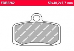 Колодки тормозные дисковые FERODO FDB2262SG