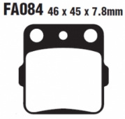 Колодки тормозные дисковые EBC FA084R Комплект дисковых тормозных колодок для мотоциклов FA84R
