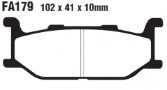 Тормозные колодки EBC FA179HH Колодки тормозные дисковые EBC FA179HH