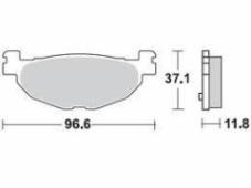 Колодки тормозные Braking BR 904SM1