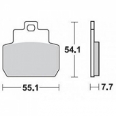 Колодки тормозные Braking BR 909SM1