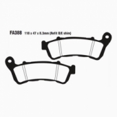 Колодки тормозные дисковые EBC SFA388HH