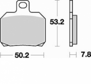 Колодки тормозные Braking BR 828SM1