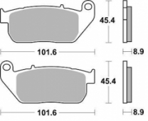 Колодки тормозные Braking BR 900CM77
