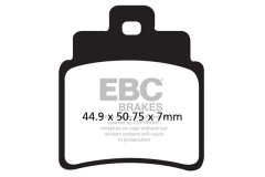 Колодки тормозные дисковые EBC SFA355/4HH