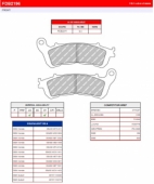 Колодки тормозные дисковые FERODO FDB2196ST