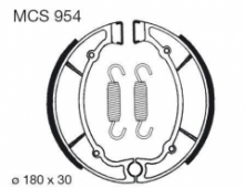 Колодки тормозные барабанные LUCAS MCS954