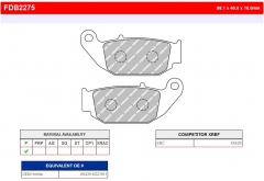 Колодки тормозные дисковые FERODO FDB2275P