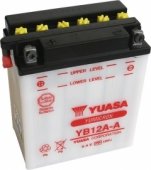 Аккумулятор Yuasa YB12A-A(12А*ч-150А)