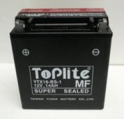 Аккумулятор TOPLITE YTX16-BS-1