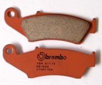 Колодки тормозные дисковые BREMBO 07KA17SD