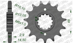 Afam 20602-18 - звезда ведущая(передняя) HONDA CB 1100, 1300, CBR 1000, VFR 800, 530 шаг, 18 зубьев