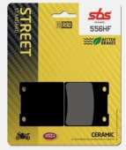 Колодки тормозные дисковые SBS 556HF (MCB531, FDB338) SBS 556HF - колодки тормозные задние для мотоциклов KAWASAKI ZR, ZX, SUZUKI GSX, RG, TL