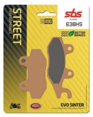 Колодки тормозные дисковые SBS 638HS (MCB615, FDB631) SBS 638HS - колодки тормозные дисковые синтетические