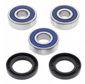 All Balls 25-1258 - комплект подшипников и пыльников оси заднего колеса для Honda VT 600 C 1988-2000, CBR 600 F 1987-1990, CB 750 SEVEN FIFTY 1991-2002, CB450SC 1982-1986, CB400F 1989-1990