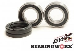 BEARING WORX WBK60011-A - комплект подшипников и сальников колеса KTM SX/EXC SX-F/EXC-F 85/105/125/200/250/300/360/450 1998-2022 , KTM EXC 300 TPI 2017-2022, HUSQVARNA 125/250/350/450 TE/FE , TC/FC 2014-2022 (All Balls 25-1273)