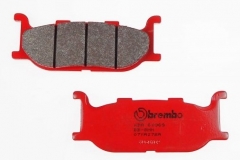 BREMBO 07YA27SA - передние тормозные дисковые колодки, синтетические (FDB781, MCB640)