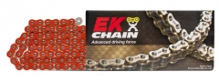 Цепь приводная EK 520MRD7 Red - 120 звеньев (520 шаг, 120 звеньев, красная)
