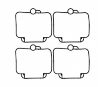 Прокладки поплавковой камеры карбюратора TourMax FBG-251V