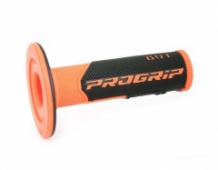 Рукоятки руля PROGRIP CROSS FLUO PG 801 BK / OR FLUO