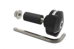 Грузики руля (крашпеды) Oxford Bar Ends Black (OX593)