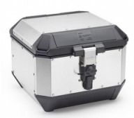 Kappa KMS44A K’MISSION MONOKEY - центральный алюминиевый кофр для мотоцикла на 44 литра Кофр центральный алюминиевый Kappa KMS44A K’MISSION MONOKEY 44 литра