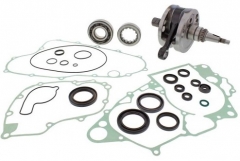 Wiseco WWPC138 - ремкомплект нижней части двигателя HONDA CRF 450R 2002-2008 (коленвал (CBK0086), подшипники, прокладки, сальники)