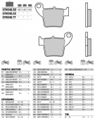 Колодки тормозные дисковые BREMBO 07HO48SX (FDB2139)