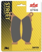 Колодки тормозные дисковые SBS 674HS (FDB2006)
