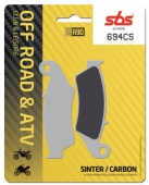 Колодки тормозные дисковые SBS 694CS (FDB892)