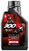 Масло моторное Motul 300V² 4T Factory Line Road/Off Road SAE 10W50 1 литр