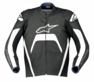 Мотокуртка Alpinestars TECH 1-R Black-White 52