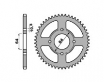 PBR 430243C45 - звезда задняя SUZUKI LT/LTZ, VAN VAN RV 200 2016-2019, под 520 цепь, 43 зубца