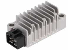 TourMax RGU-208 - реле зарядки (напряжения) для YAMAHA YN 50 2009-2010, TDR 125 1997-2002, TW 125 1999-2003, WR 125R/X 2009-2014, TW 200 2001-2020, TT 225 1999, TTR 225 1999-2004, XT 225 1996-2007, TT 250R 1999-2006, XT 250 2008-2012, FZR 400RR 1990-1994 (OEM:3TJ-81960-01-00, 3TJ-81960-02-00)