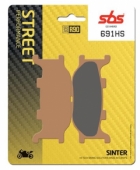 Колодки тормозные дисковые SBS 691HS (MCB666, FDB2003) SBS 691HS - колодки тормозные передние синтетические дисковые (MCB666, FDB2003)