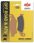 SBS 694RSI - комплаект дисковых синтетических Off-road колодок HONDA XL 125 2003-2008, XR 400 1996-2003, XLV 650 TRANSALP 1997-2013, XRV 750 AFRICA TWIN 1993-2003, KAWASAKI KLX 650 1993-2001, SUZUKI DRZ 400 2000-2008 (MCB669, FDB892)