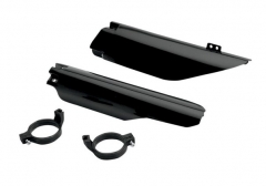 Защита переднего амортизатора UFO SU03998001 для SUZUKI RMZ 450 2005-2006, RM 125/250 2004-2006 UFO SU03998001 - защита вилки SUZUKI RMZ 450 2005-2006, RM 125/250 2004-2006, черный цвет